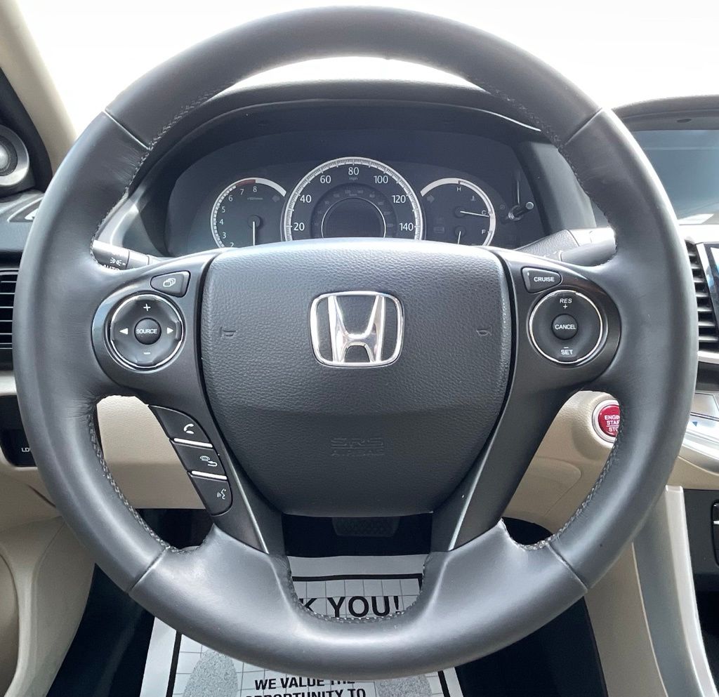 2013 Honda Accord EX-L White at Emmons Autoplex