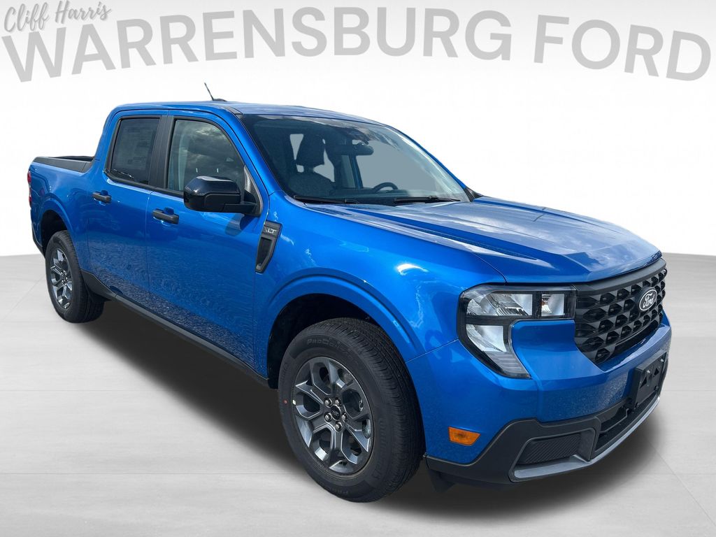 Blue 2026 Ford Maverick Pickup Truck All-Wheel Drive Continuously Variable Transmission