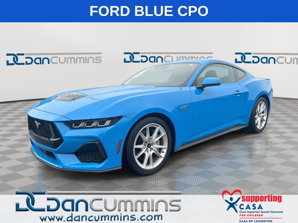 Grabber Blue Metallic 2025 Ford Mustang Coupe Rear-Wheel Drive Automatic
