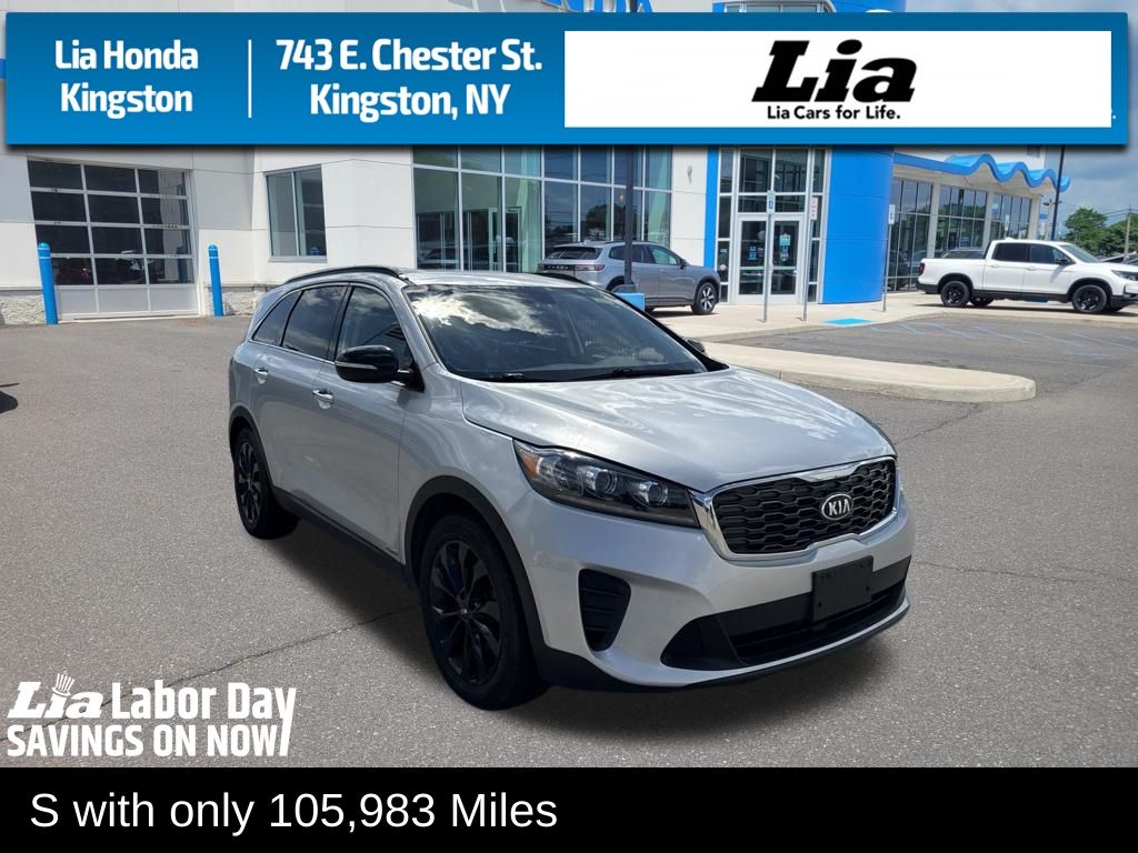 Sparkling Silver 2020 Kia Sorento SUV / Crossover All-Wheel Drive 8-Speed Automatic