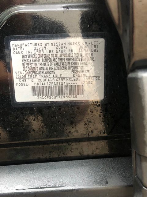 Used Car 2019 Nissan Kicks  Sv For Sale Under $20,000 In Georgetown, Texas