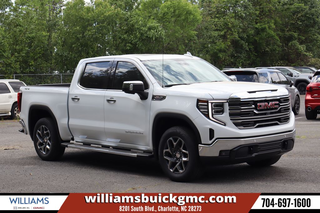 Summit White 2026 GMC Sierra 1500 Pickup Truck Four-Wheel Drive Automatic