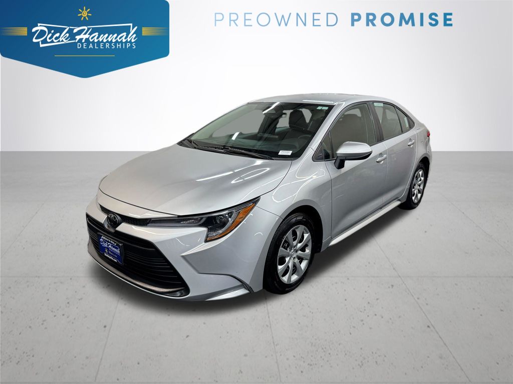 Classic Silver Metallic 2024 Toyota Corolla Sedan Front-Wheel Drive Continuously Variable Transmission