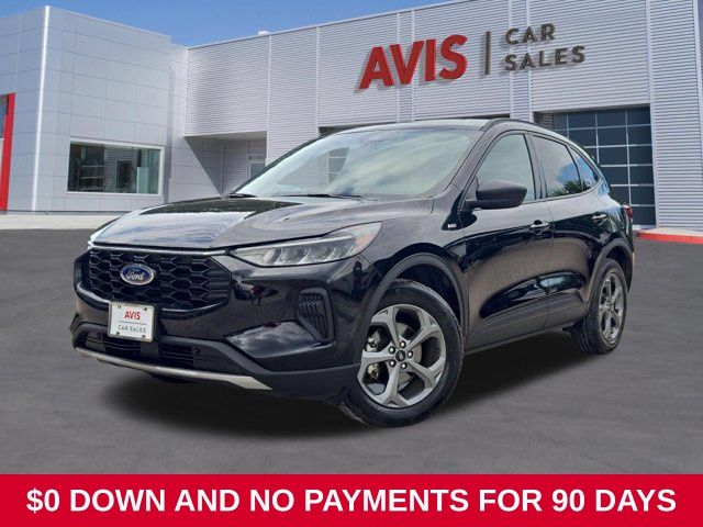 Black Metallic 2025 Ford Escape SUV / Crossover All-Wheel Drive 8-Speed Automatic