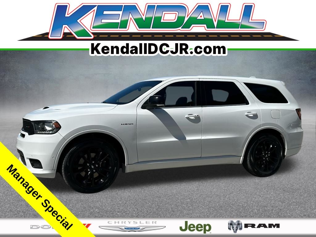 White Knuckle Clearcoat 2020 Dodge Durango R/T RWD SUV / Crossover Rear-Wheel Drive 8-Speed Automatic