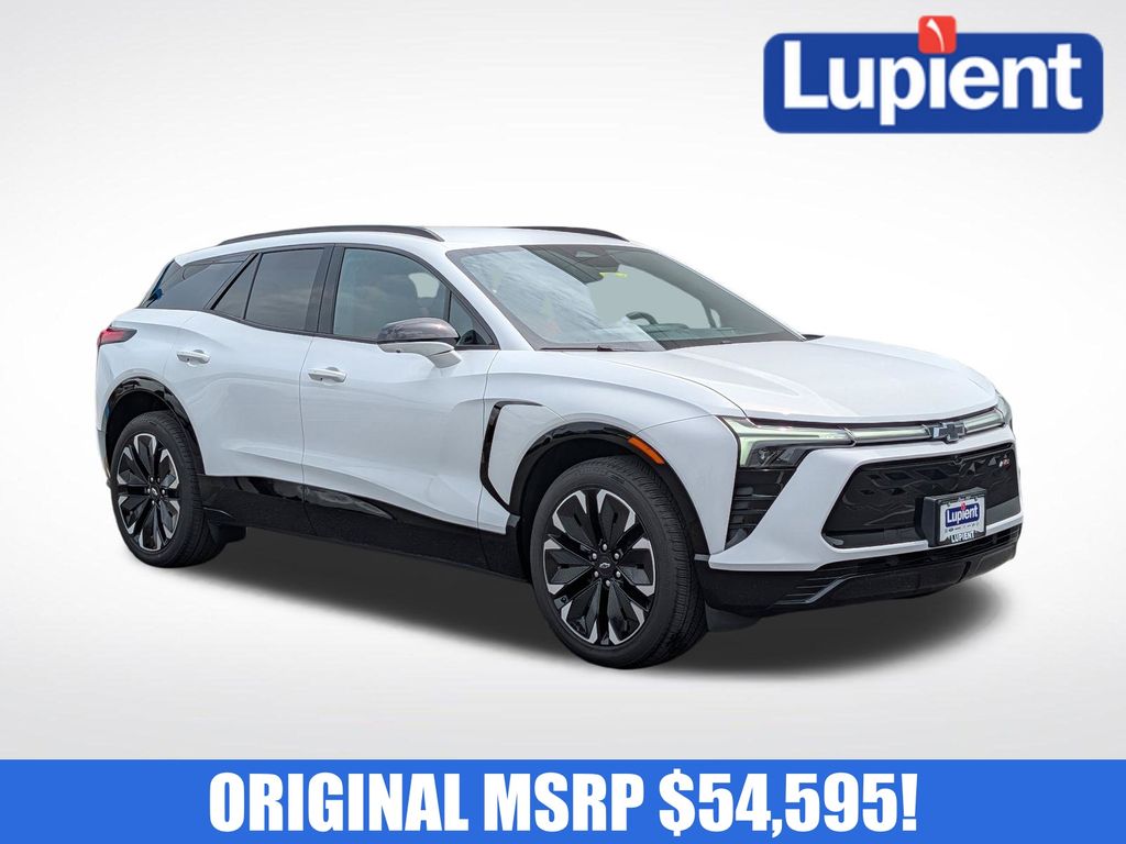 Summit White 2024 Chevrolet Blazer EV RS eAWD SUV / Crossover All-Wheel Drive 1-Speed Automatic