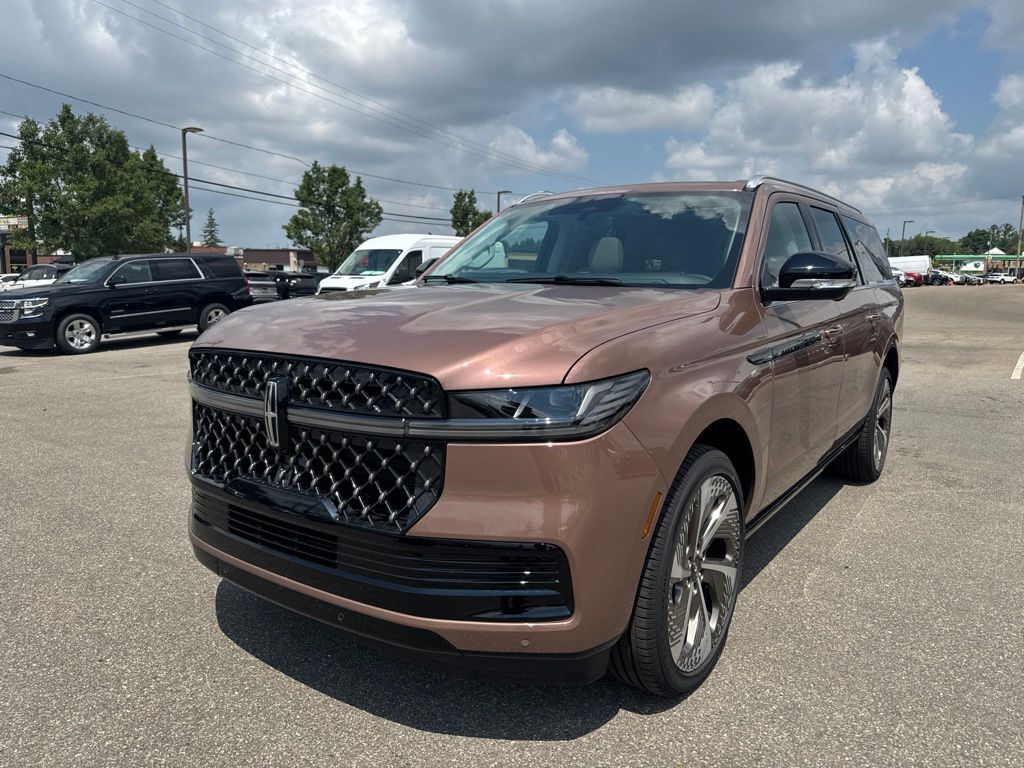 Red (Sunrise Copper Metallic Pearlcoat) 2026 Lincoln Navigator SUV / Crossover Four-Wheel Drive Automatic
