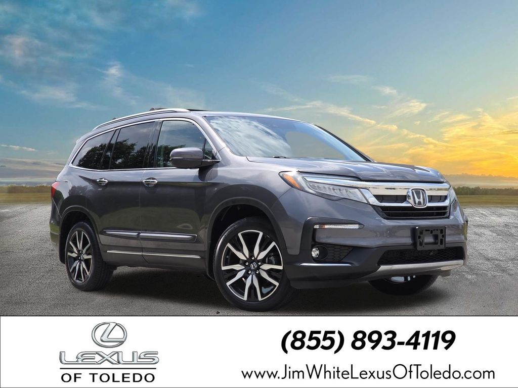 Lunar Silver Metallic 2019 Honda Pilot SUV / Crossover All-Wheel Drive 9-Speed Automatic
