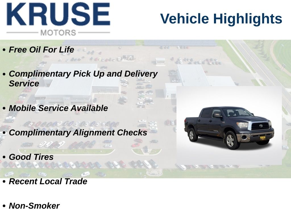 2008 Toyota Tundra Base 5.7L V8