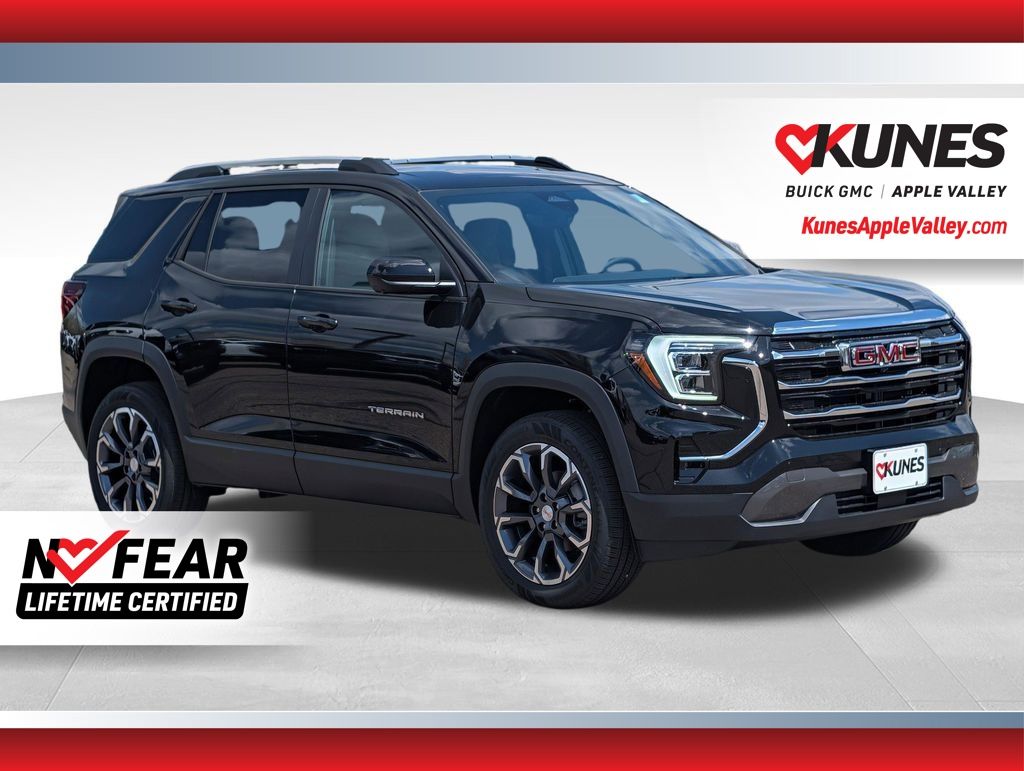 Black (Ebony Twilight Metallic) 2026 GMC Terrain SUV / Crossover Four-Wheel Drive 8-Speed Automatic Overdrive