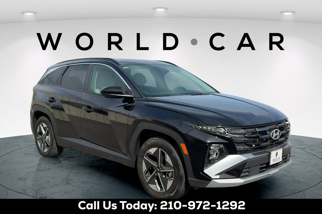 Phantom Black 2025 Hyundai Tucson SEL FWD SUV / Crossover Front-Wheel Drive 8-Speed Automatic