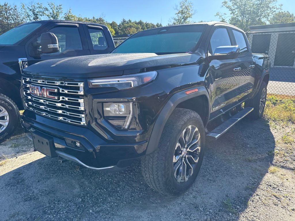 Onyx Black 2023 GMC Canyon Pickup Truck Four-Wheel Drive 8-Speed Automatic