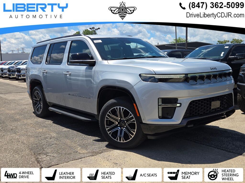 Silver Zynith 2026 Jeep Grand Wagoneer SUV / Crossover Four-Wheel Drive 8-Speed Automatic