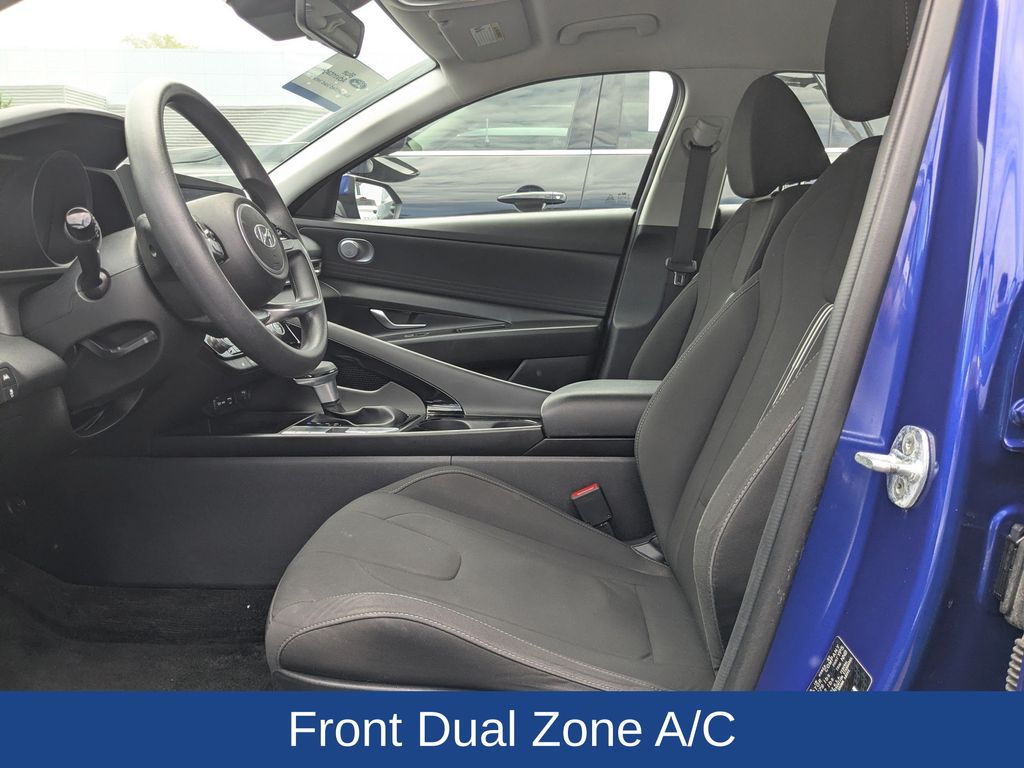 2022 Hyundai Elantra Hybrid Blue