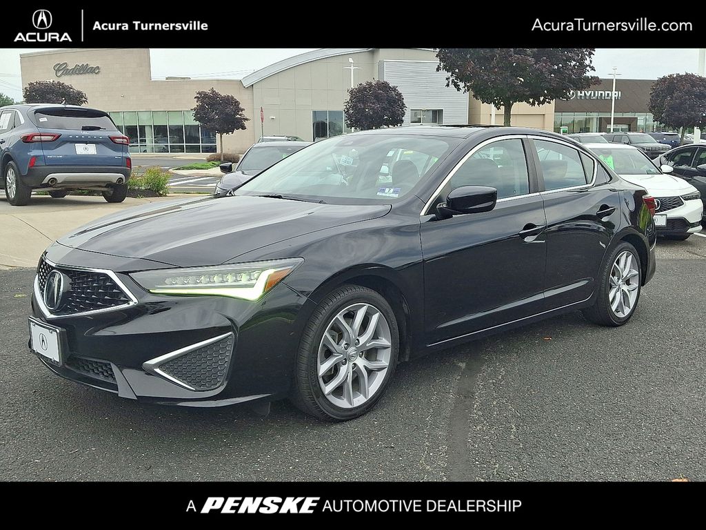 Black 2019 Acura ILX Sedan Front-Wheel Drive 8-Speed Dual Clutch