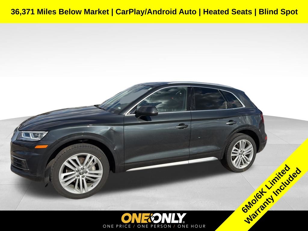 Monsoon Gray Metallic 2018 Audi Q5 2.0 TFSI quattro Premium Plus SUV / Crossover All-Wheel Drive 7-Speed Automatic