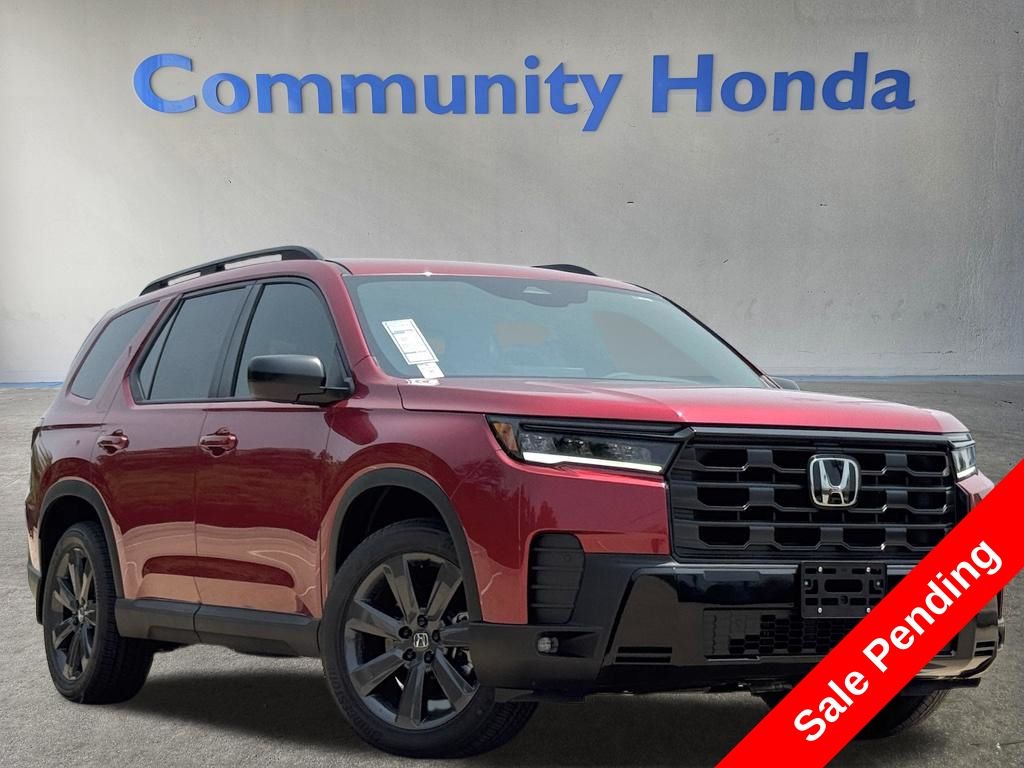 2026 Honda Pilot Sport Red at Classic Honda Galveston
