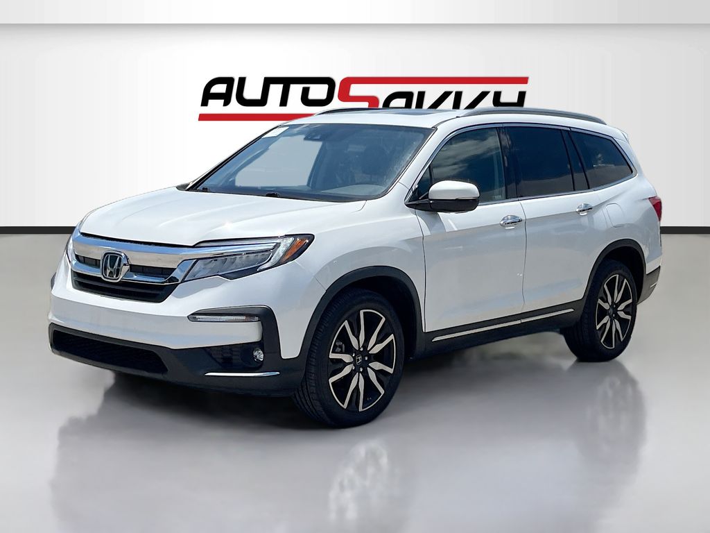 2021 Honda Pilot Elite White at Emmons Autoplex