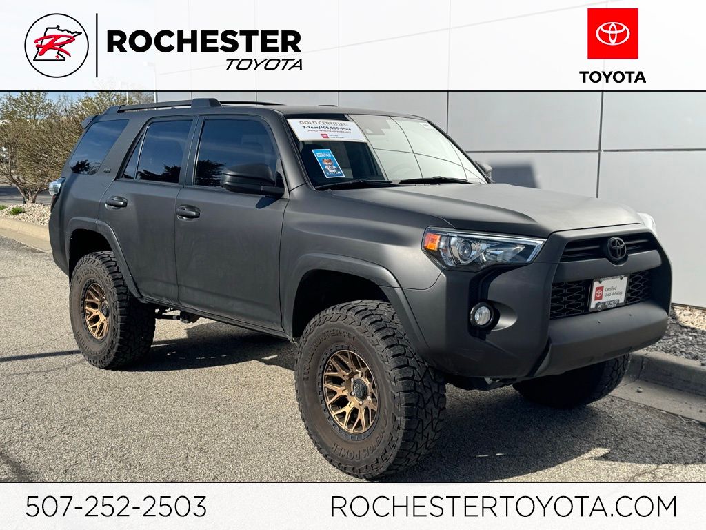 Classic Silver Metallic 2020 Toyota 4Runner SR5 4WD SUV / Crossover Four-Wheel Drive 5-Speed Automatic Overdrive