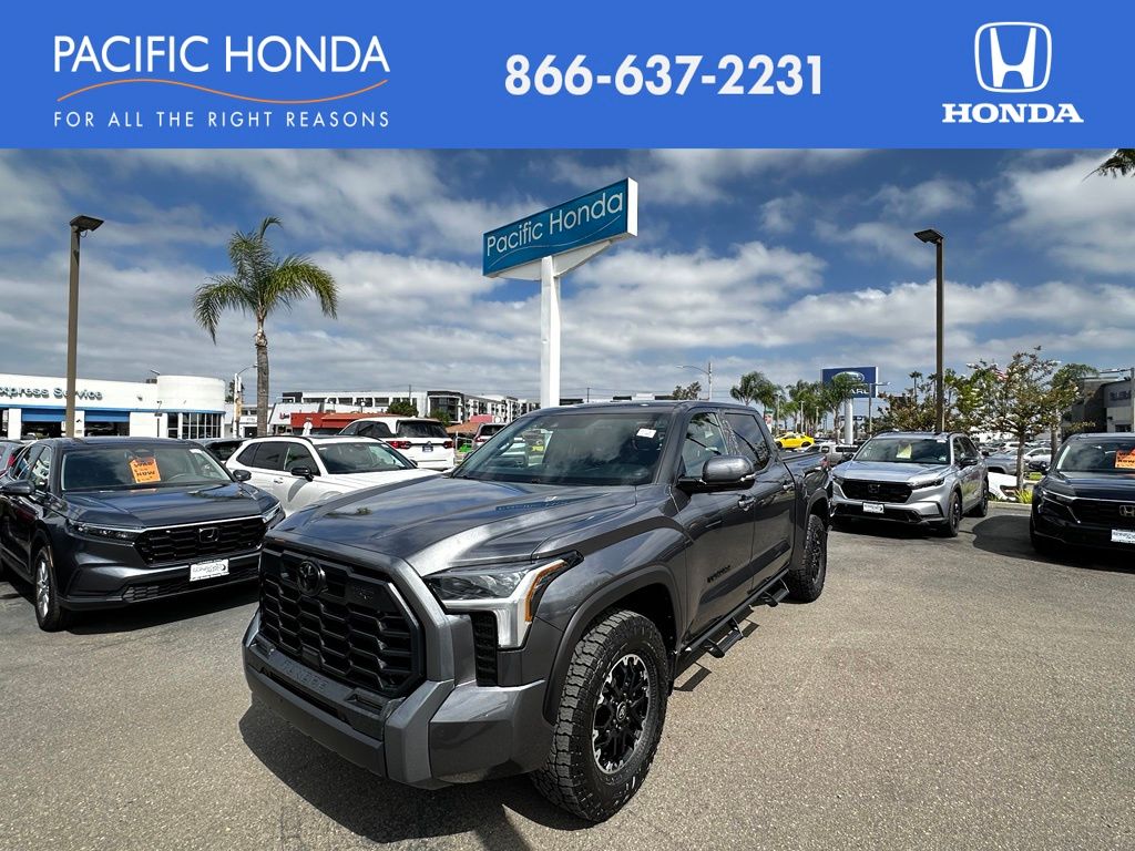 Magnetic Gray Metallic 2025 Toyota Tundra Pickup Truck Four-Wheel Drive Automatic