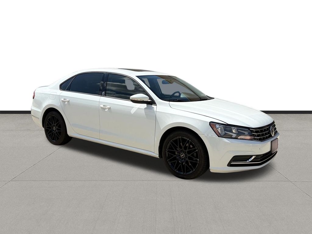 2019 Volkswagen Passat 2.0T Wolfsburg White at Joe Myers Mazda Kia