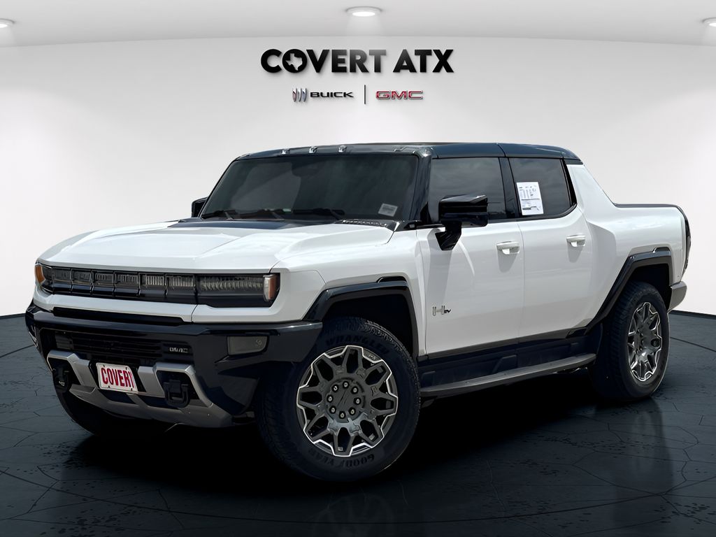 Summit White 2026 GMC Hummer EV Pickup Pickup Truck All-Wheel Drive 1-Speed Automatic