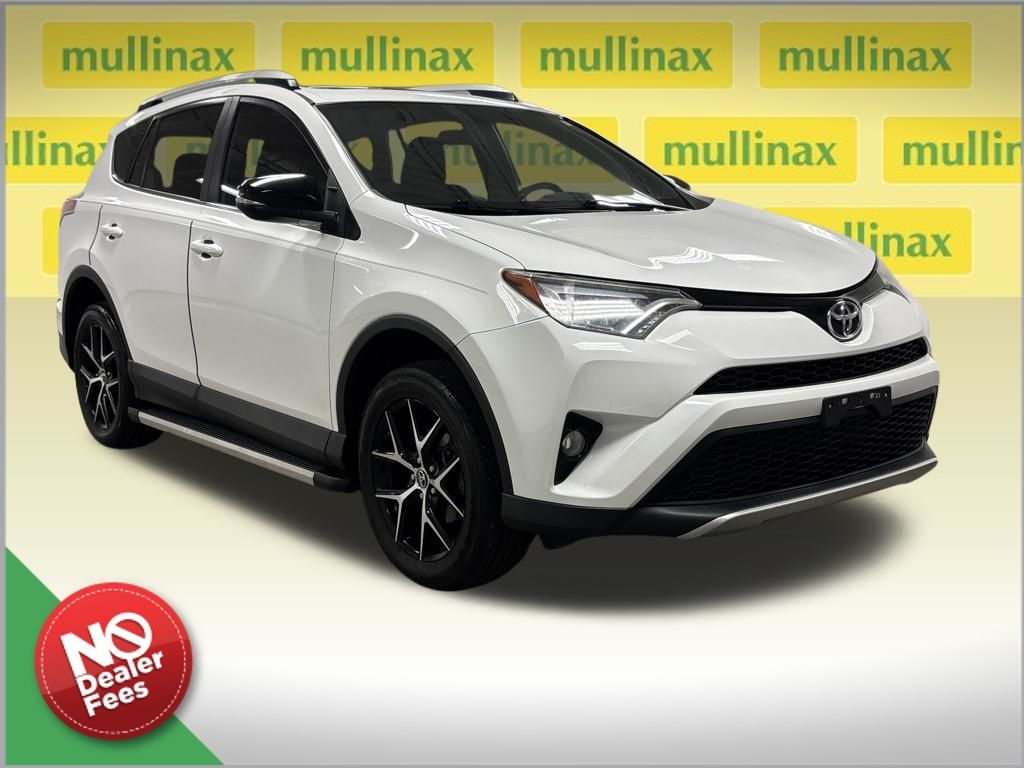 White 2016 Toyota RAV4 SE SUV / Crossover Front-Wheel Drive 6-Speed Automatic