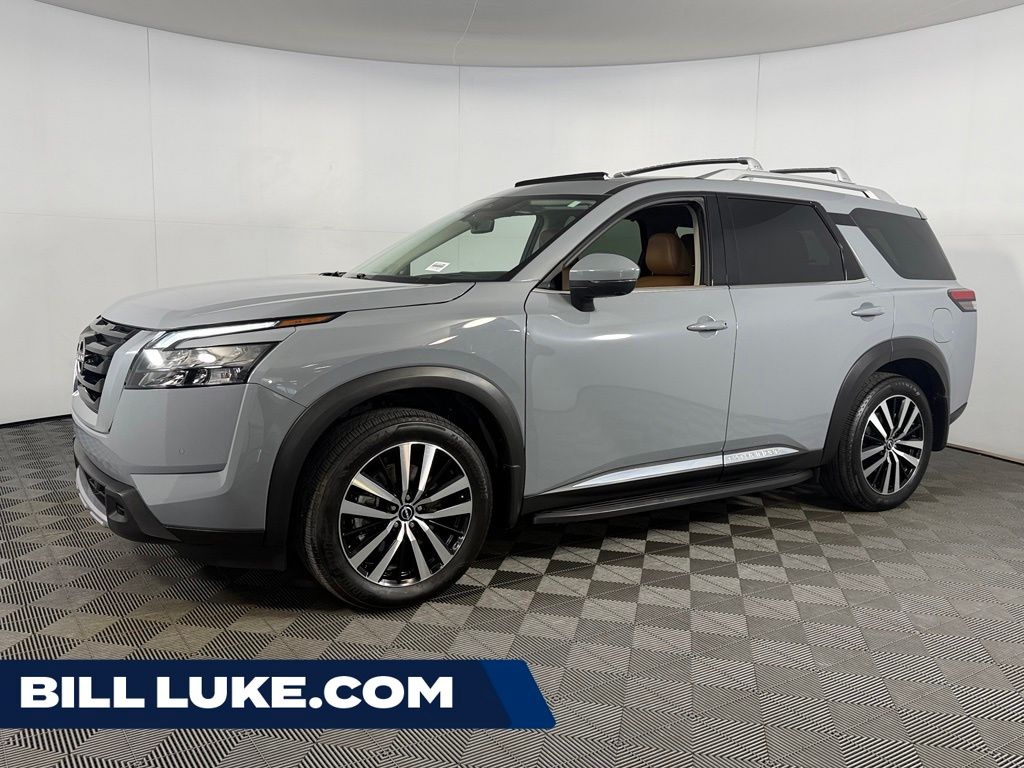 Boulder Gray 2025 Nissan Pathfinder SUV / Crossover Front-Wheel Drive 9-Speed Automatic