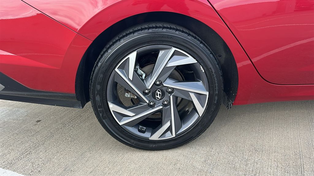 2025 Hyundai Elantra Limited Red at Emmons Autoplex
