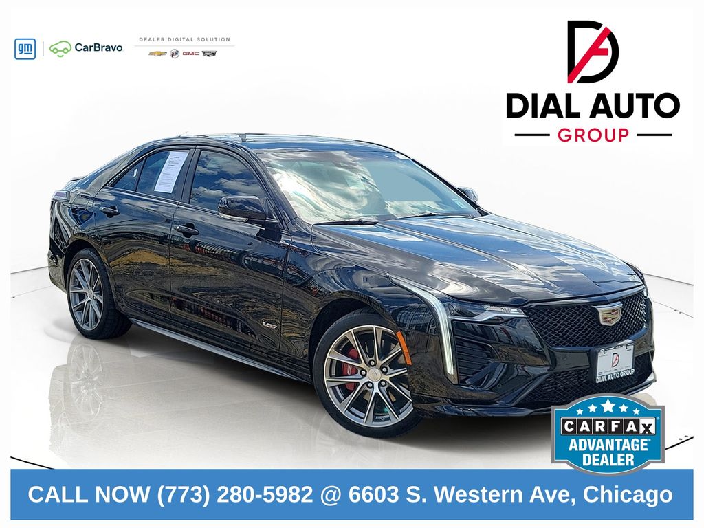 Black Raven 2025 Cadillac CT4 Sedan All-Wheel Drive Automatic
