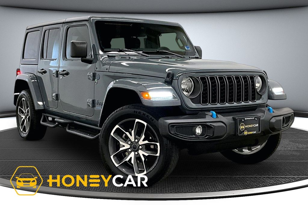 Anvil Clear Coat 2024 Jeep Wrangler 4xe Sport S 4WD SUV / Crossover Four-Wheel Drive 8-Speed Automatic