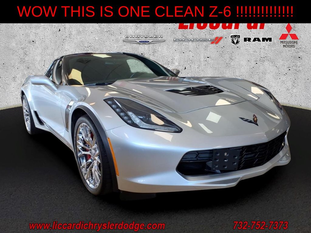 Blade Silver Metallic 2015 Chevrolet Corvette Z06 2LZ Coupe RWD Coupe Rear-Wheel Drive 8-Speed Automatic