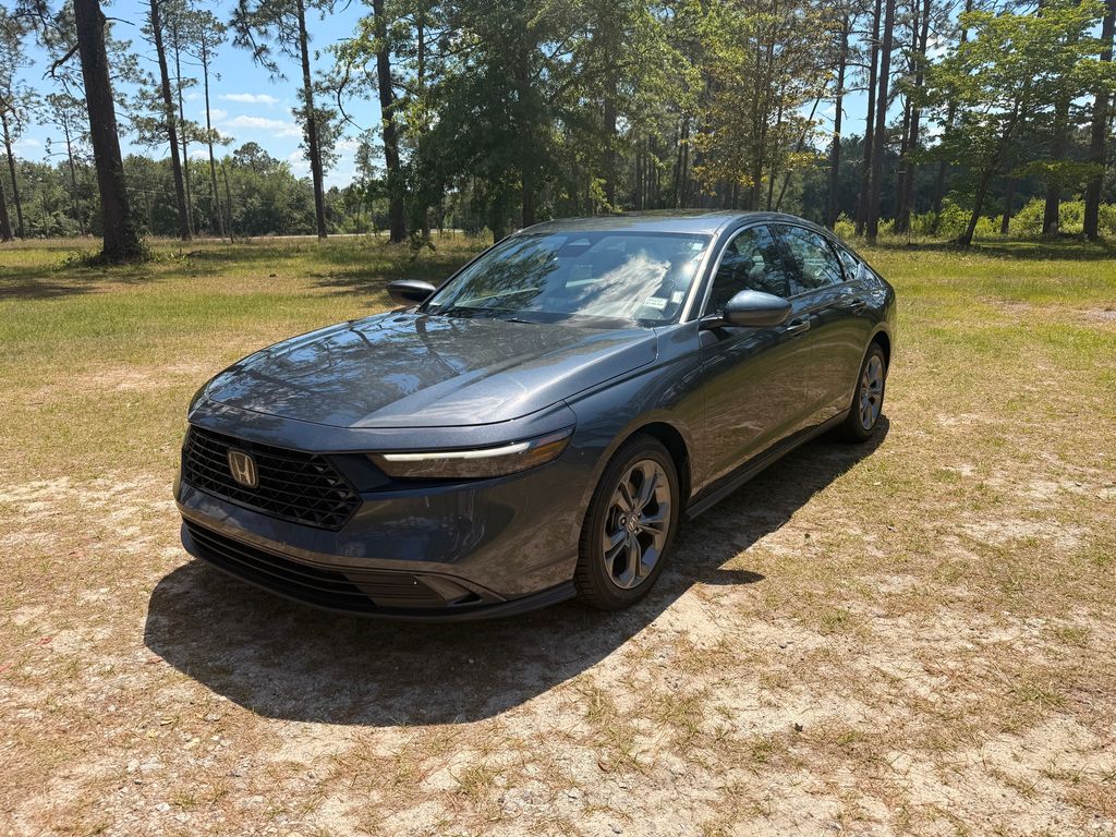 Meteorite Gray Metallic 2024 Honda Accord Sedan Front-Wheel Drive Continuously Variable Transmission