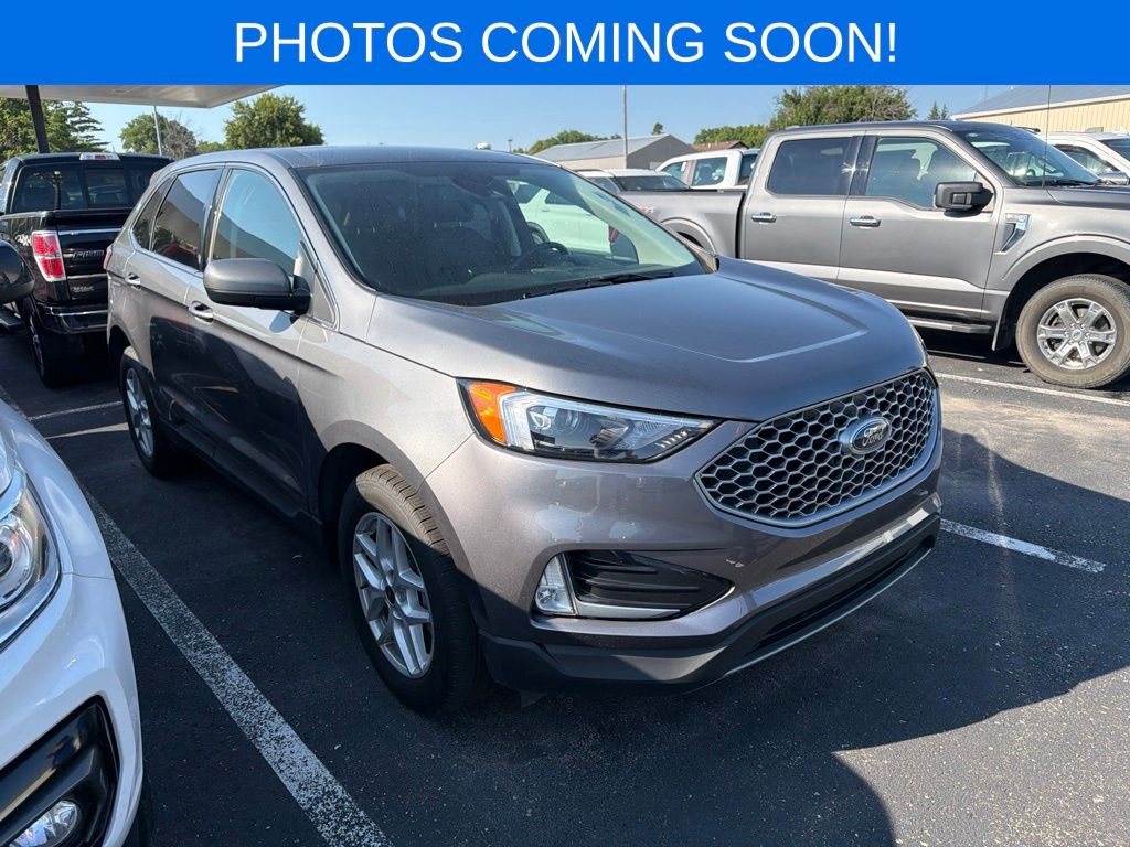 Carbonized Gray Metallic 2024 Ford Edge SUV / Crossover All-Wheel Drive 8-Speed Automatic