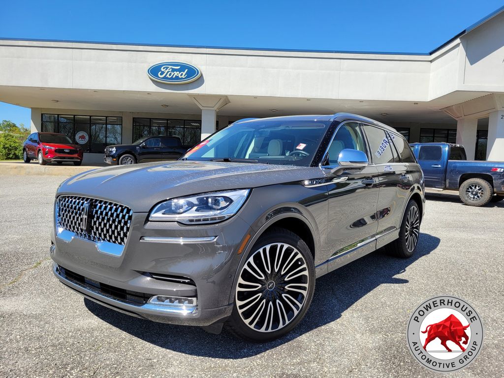 Dark Gray Metallic 2022 Lincoln Aviator SUV / Crossover All-Wheel Drive Automatic