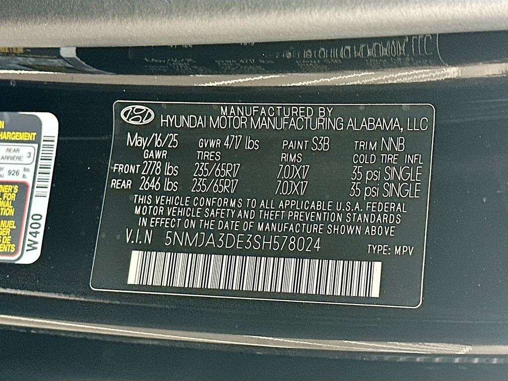 2025 Hyundai Tucson SE 22