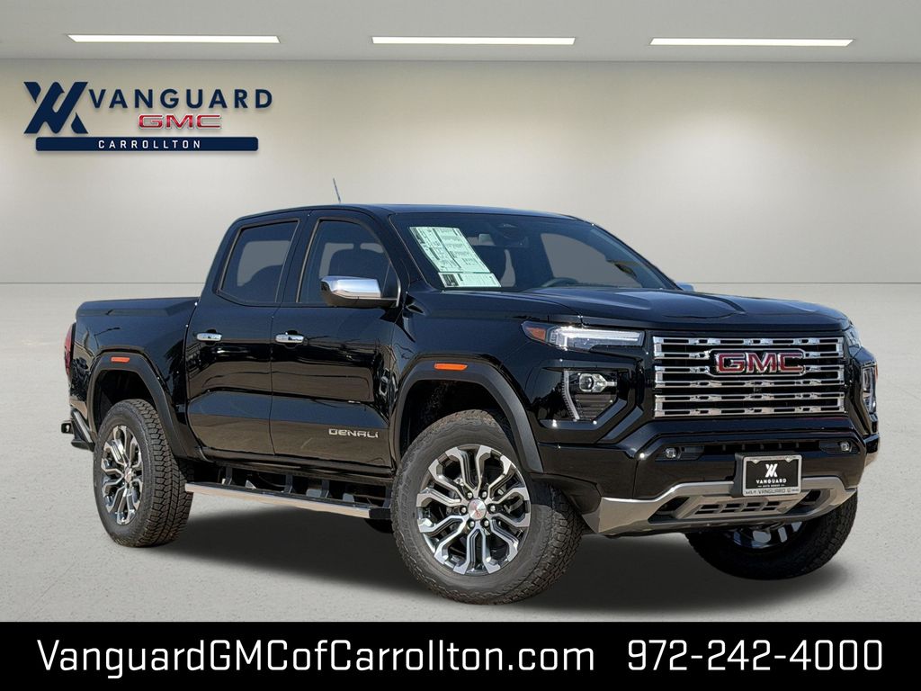 Onyx Black 2026 GMC Canyon Pickup Truck Four-Wheel Drive 8-Speed Automatic