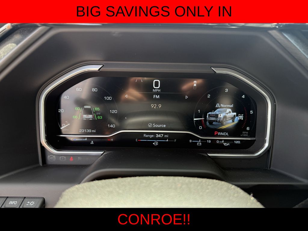 2024 GMC Sierra 2500HD AT4 White at Bayway Cadillac of The Woodlands