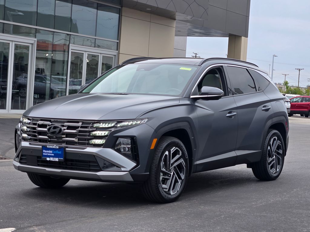 Ecotronic Gray Matte 2025 Hyundai Tucson Limited AWD SUV / Crossover All-Wheel Drive 8-Speed Automatic