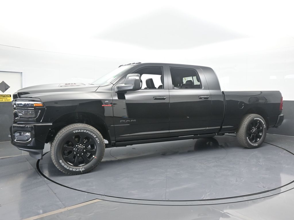 New 2026 Diamond Black Crystal Pearlcoat Ram Laramie image 2