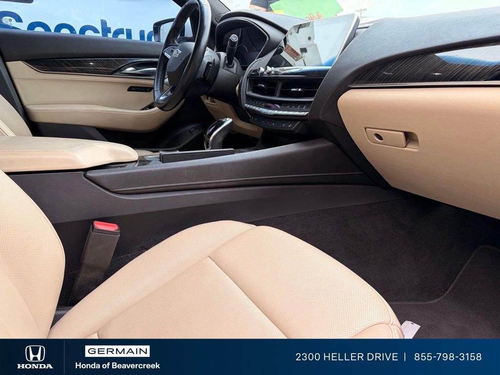 Used 2021 White Cadillac Premium Luxury image 6