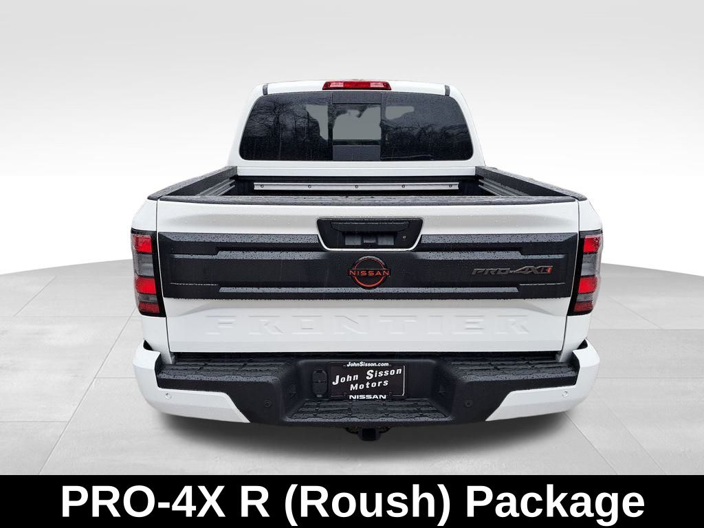 2026 Nissan Frontier PRO-4XR ROUSH White at John Sisson Motors