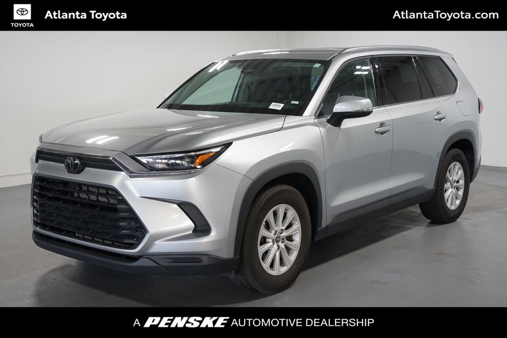 Silver 2025 Toyota Grand Highlander SUV / Crossover Front-Wheel Drive 8-Speed Automatic