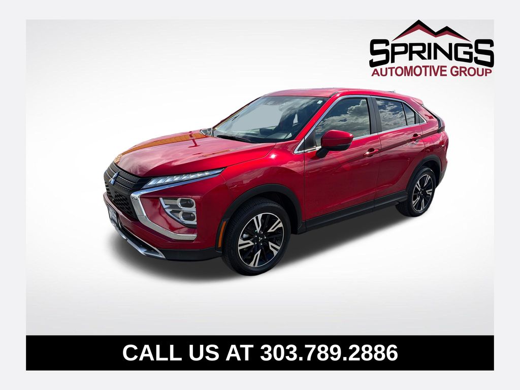 Red 2025 Mitsubishi Eclipse Cross Continuously Variable Transmission