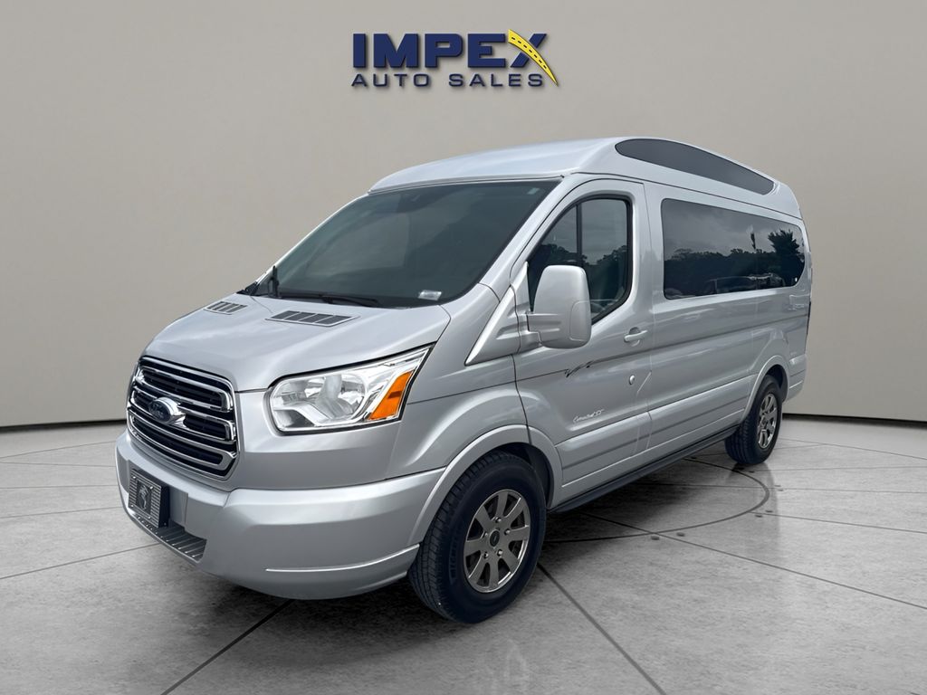 Ingot Silver 2019 Ford Transit Cargo Van Rear-Wheel Drive 6-Speed Automatic Overdrive