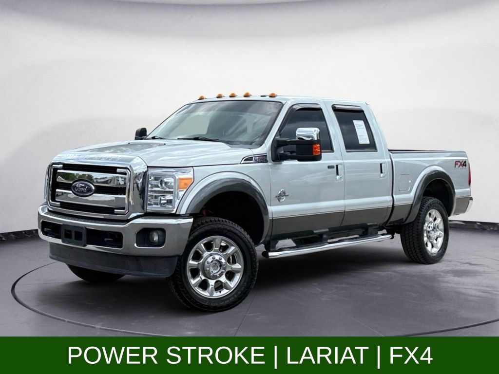 Ingot Silver Metallic 2015 Ford F-250 Super Duty Pickup Truck Four-Wheel Drive 6-Speed Automatic Overdrive
