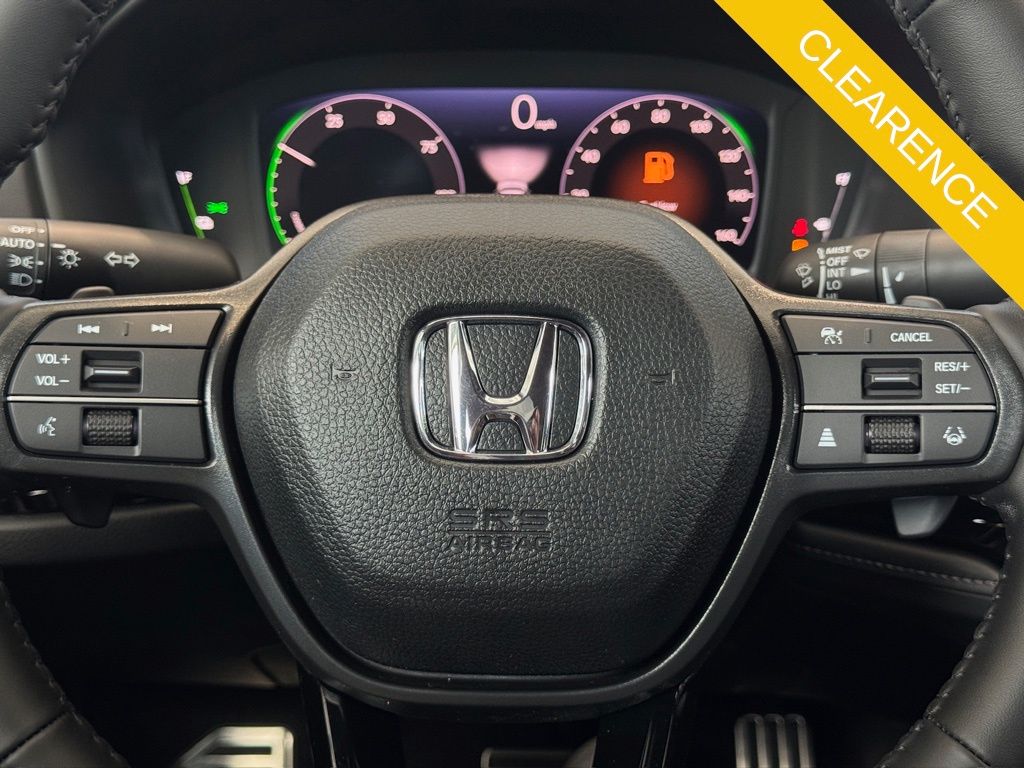 2025 Honda Accord Hybrid Sport-L Silver at Classic Honda Galveston