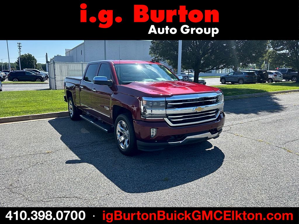 Red Tintcoat 2016 Chevrolet Silverado 1500 Pickup Truck Four-Wheel Drive 8-Speed Automatic Overdrive