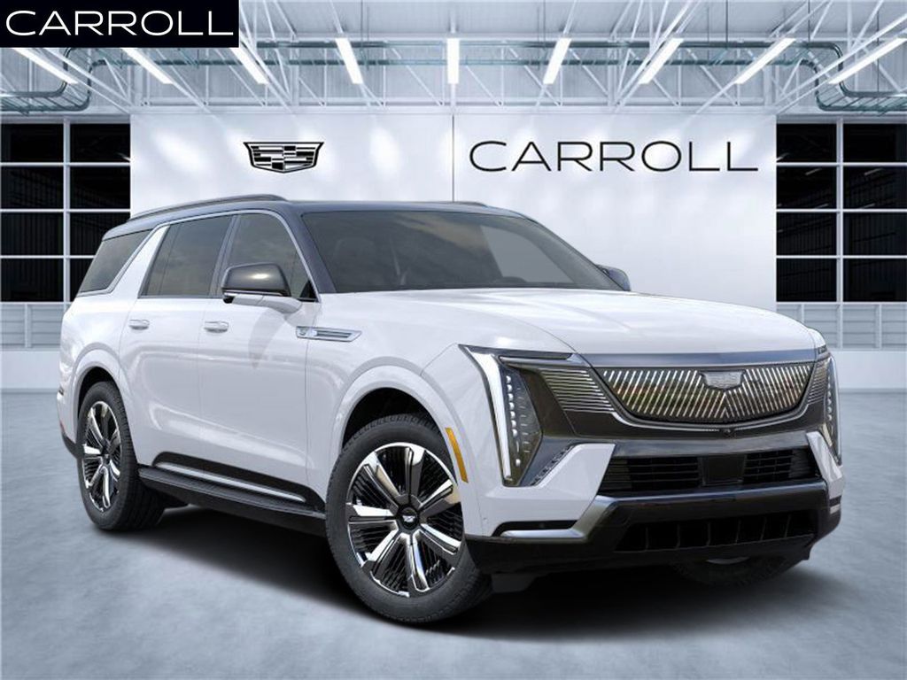 Vibrant White Tricoat 2026 Cadillac Escalade IQL SUV / Crossover All-Wheel Drive 1-Speed Automatic