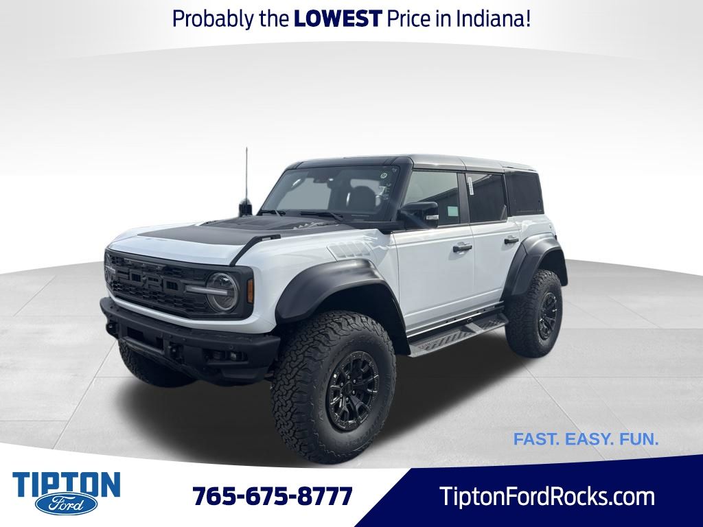 Oxford White 2026 Ford Bronco Raptor SUV / Crossover Four-Wheel Drive Automatic